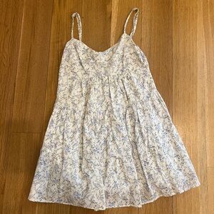 Floral mini dress size medium